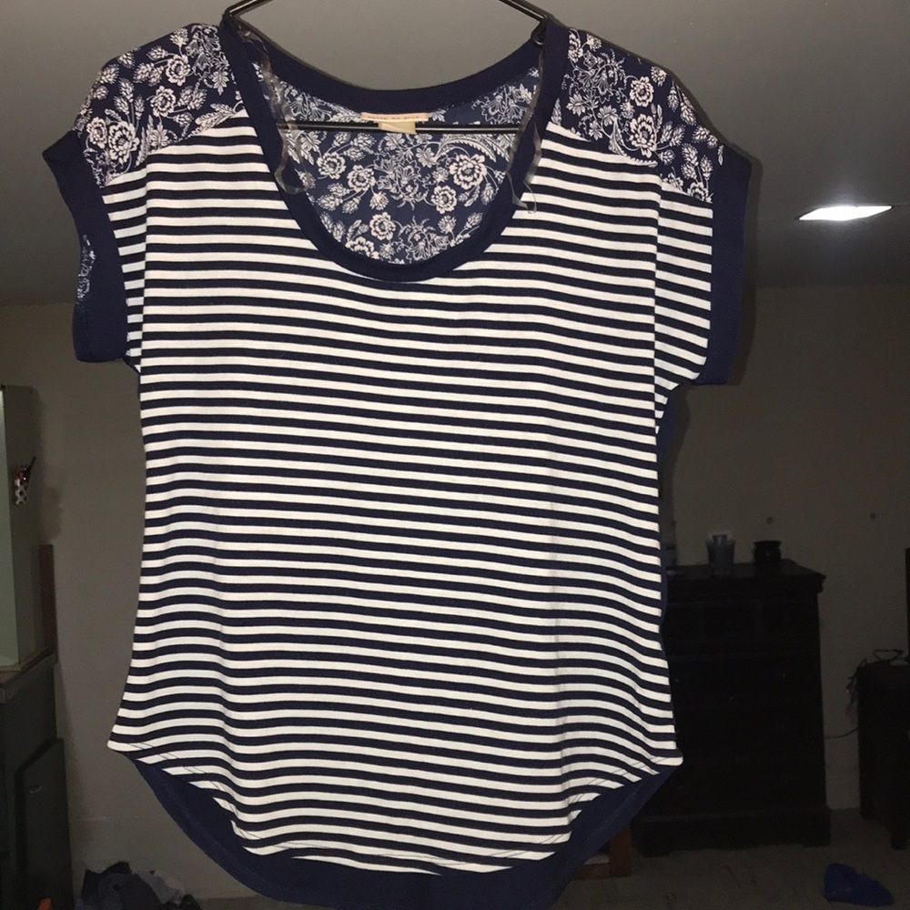 navy blue blouse